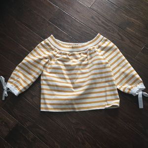J. Crew Off The Shoulder Top